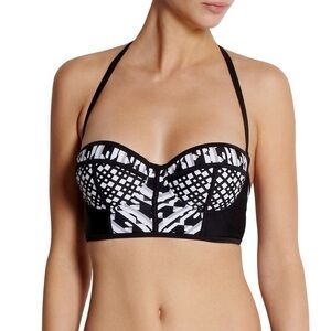 Peter Pilotto for Target Bustier Bikini Top Sz M